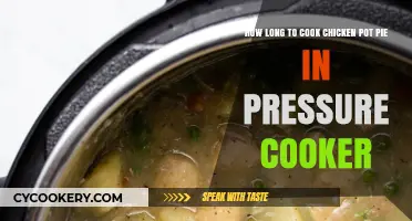 Pressure Cooking Chicken Pot Pie: How Long?