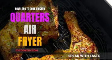 Crispy Chicken Quarters: Air Fryer Cooking Time Guide