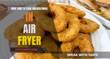 Air Frying Chicken Rings: How Long Does It Take?