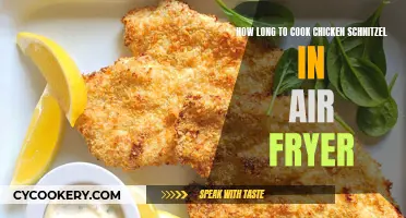 Crispy Chicken Schnitzel: Air Fryer Perfection in 10 Minutes!