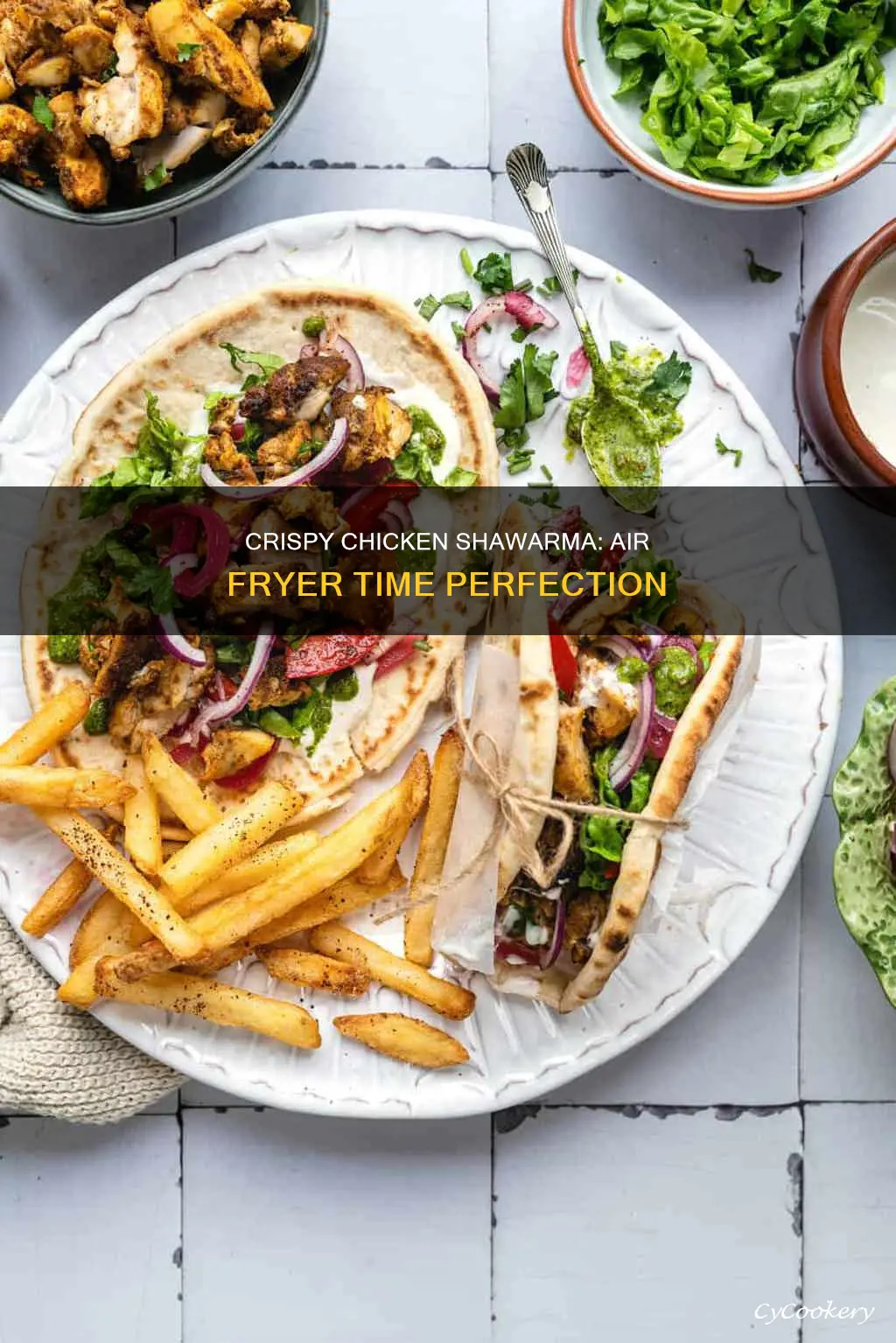 how long to cook chicken shawarma in air fryer