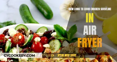 Air-Fried Chicken Souvlaki: Quick, Crispy, and Delicious!
