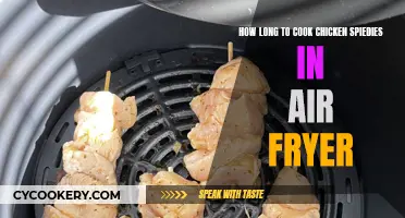 Air Fryer Chicken Spiedies: Perfectly Cooked in 15 Minutes!