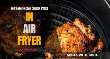 Crispy Chicken Sticks: Air Fryer Perfection in Minutes!