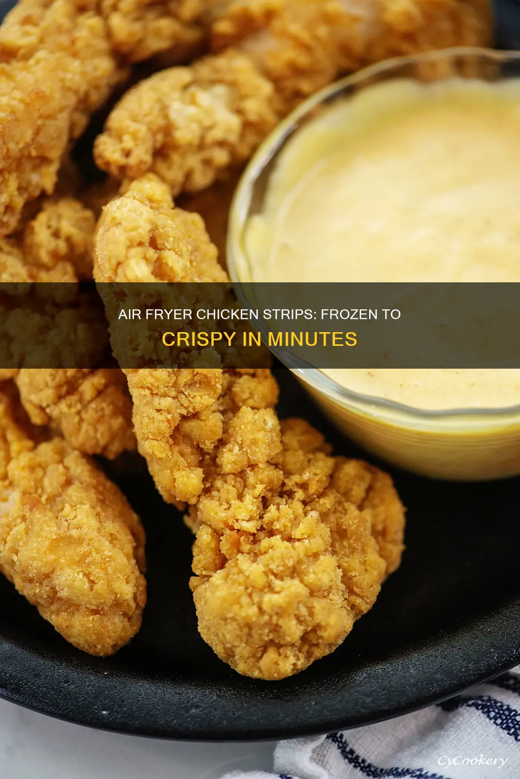 how long to cook chicken strips in air fryer frozen