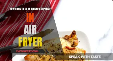 Air Fryer Chicken Supreme: Perfectly Cooked in 15 Minutes!