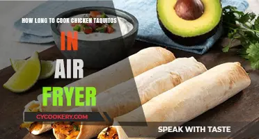 Crispy Chicken Taquitos: Air Fryer Perfection in 12 Minutes!