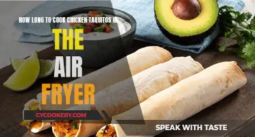 Crispy Chicken Taquitos: Air Fryer Perfection in 10 Minutes!