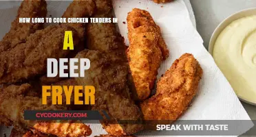 Crispy Chicken Tenders: Perfect Cooking Time in a Deep Fryer