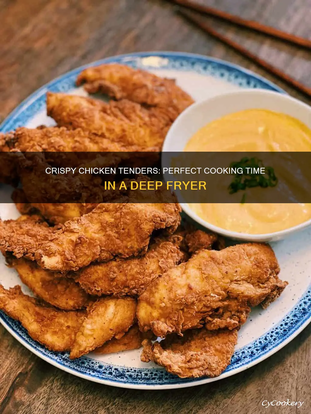 how long to cook chicken tenders in deep fryer