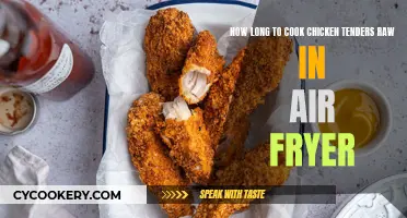 Crispy Chicken Tenders: Air Fryer Cooking Time Guide