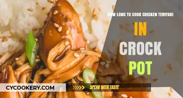 Crock Pot Chicken Teriyaki: Timing Perfection