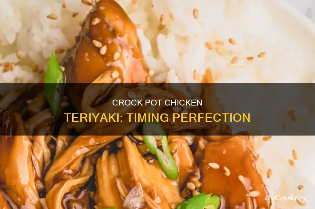 how long to cook chicken teriyaki in crock pot