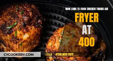 Crispy Chicken Thighs: Air Fryer Perfection at 400°F