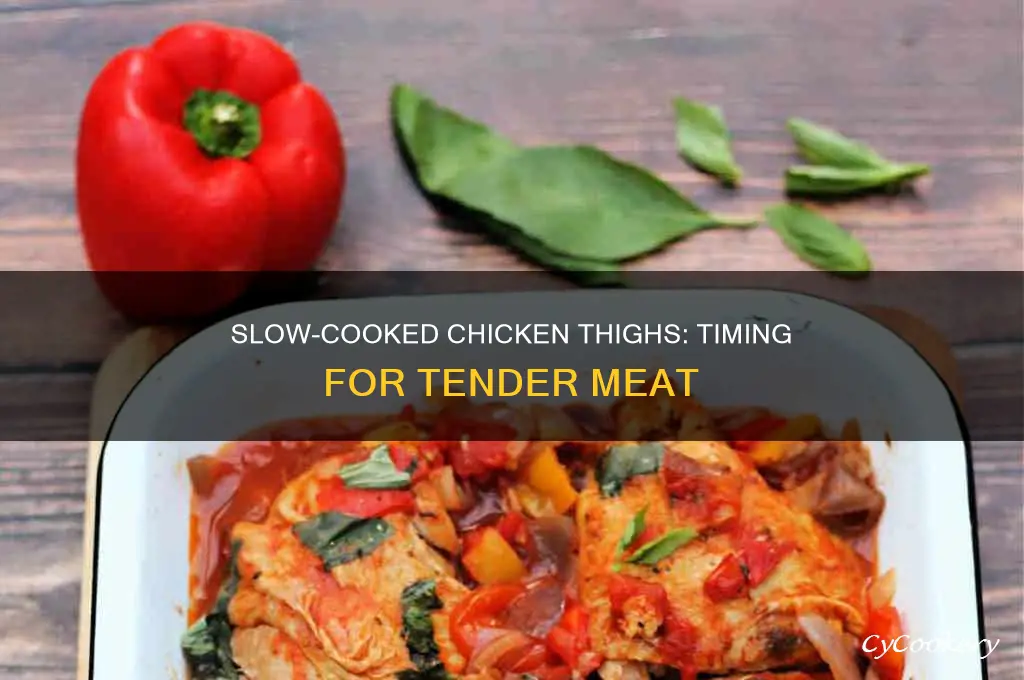 how long to cook chicken thighs in crick pot