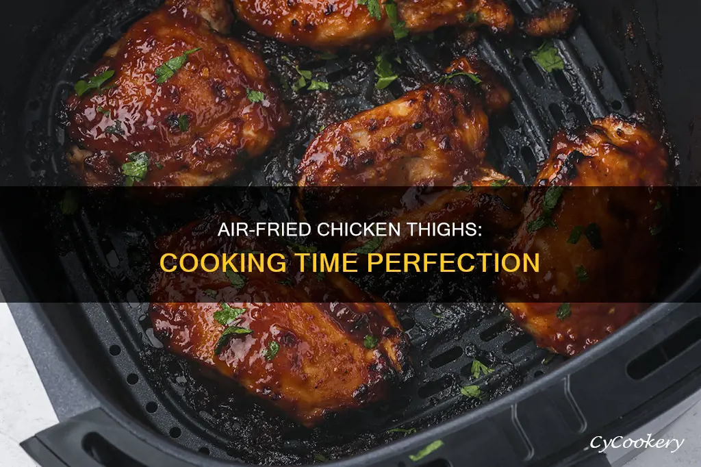 how long to cook chicken tighs in air fryer
