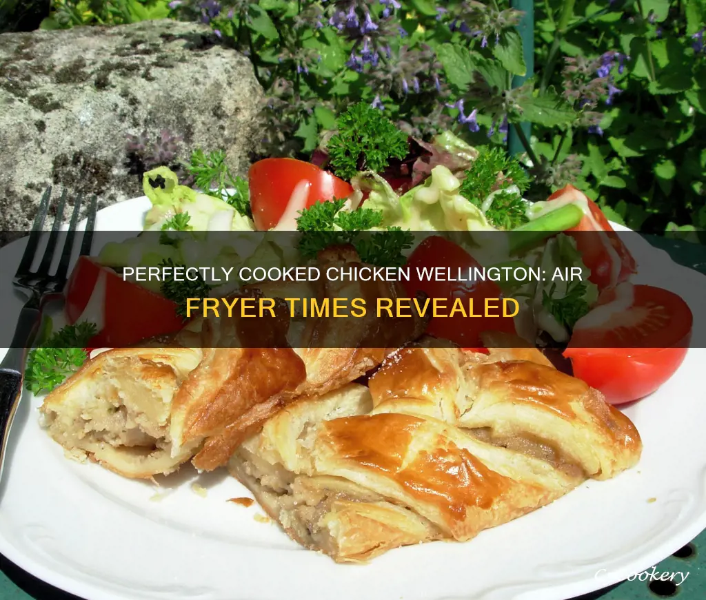 how long to cook chicken wellington in air fryer