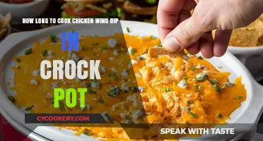 Crock Pot Chicken Wing Dip: Cooking Time Perfection