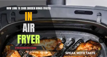 Crispy Frozen Chicken Wings: Air Fryer Cooking Time Guide