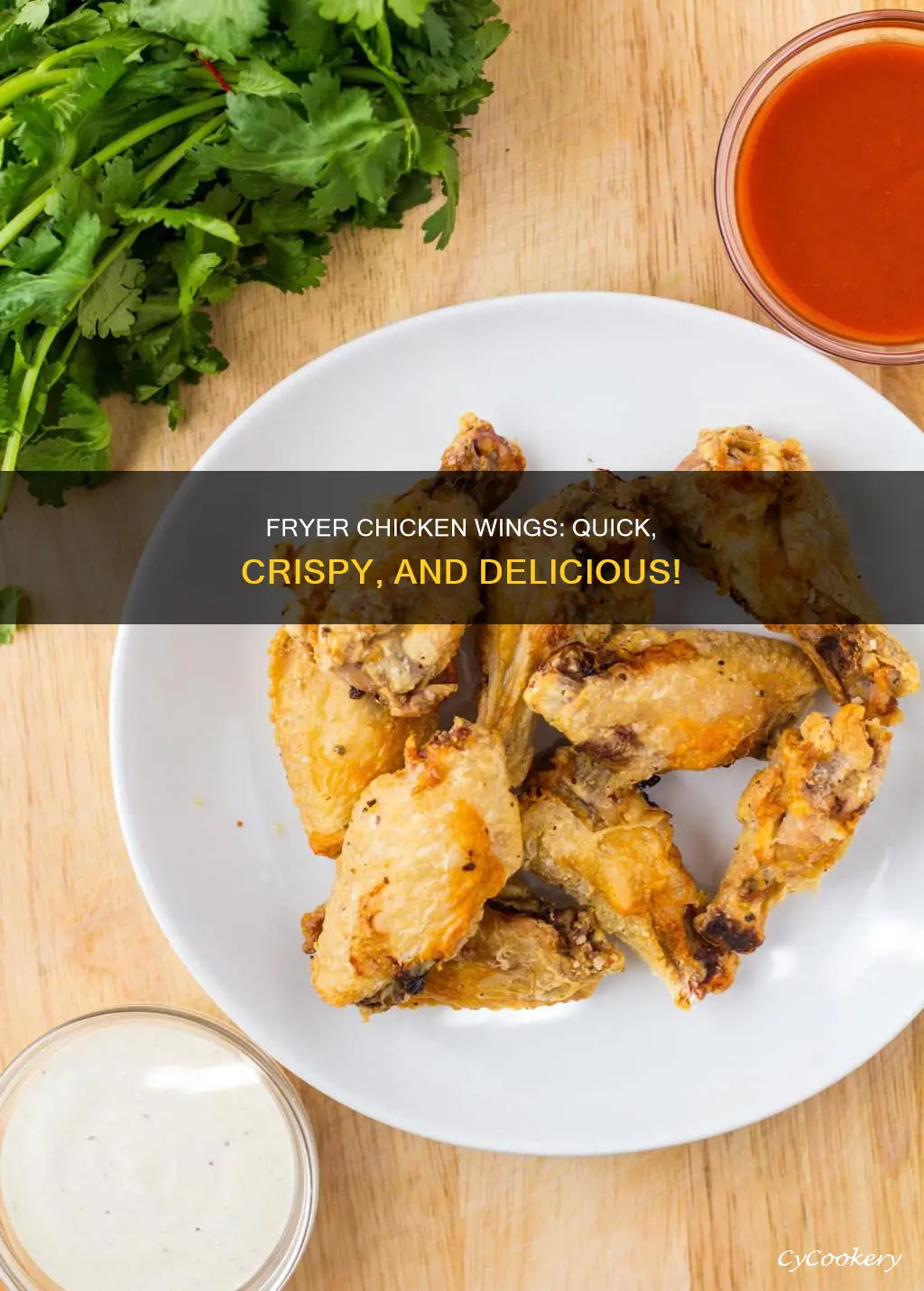 how long to cook chicken wings in a turkey fryer