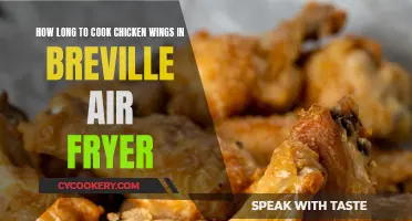 Crispy Chicken Wings: Breville Air Fryer Cooking Time Guide