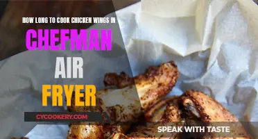 Perfectly Crispy Chicken Wings: Chefman Air Fryer Cooking Time Guide