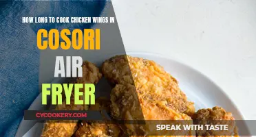 Crispy, Golden Chicken Wings: The Ultimate Guide to Cooking in the Cosori Air Fryer