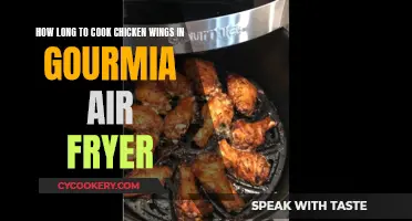 Crispy Chicken Wings: Perfectly Cooked in Gourmia Air Fryer