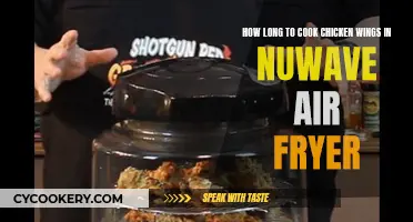 Crispy, Golden Chicken Wings: The Ultimate Guide to Nuwave Air Fryer Cooking Times