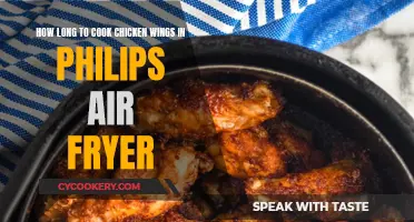 Crispy Chicken Wings: Philips Air Fryer Cooking Time Guide