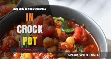 Crock Pot Chickpeas: Cooking Time and Tips