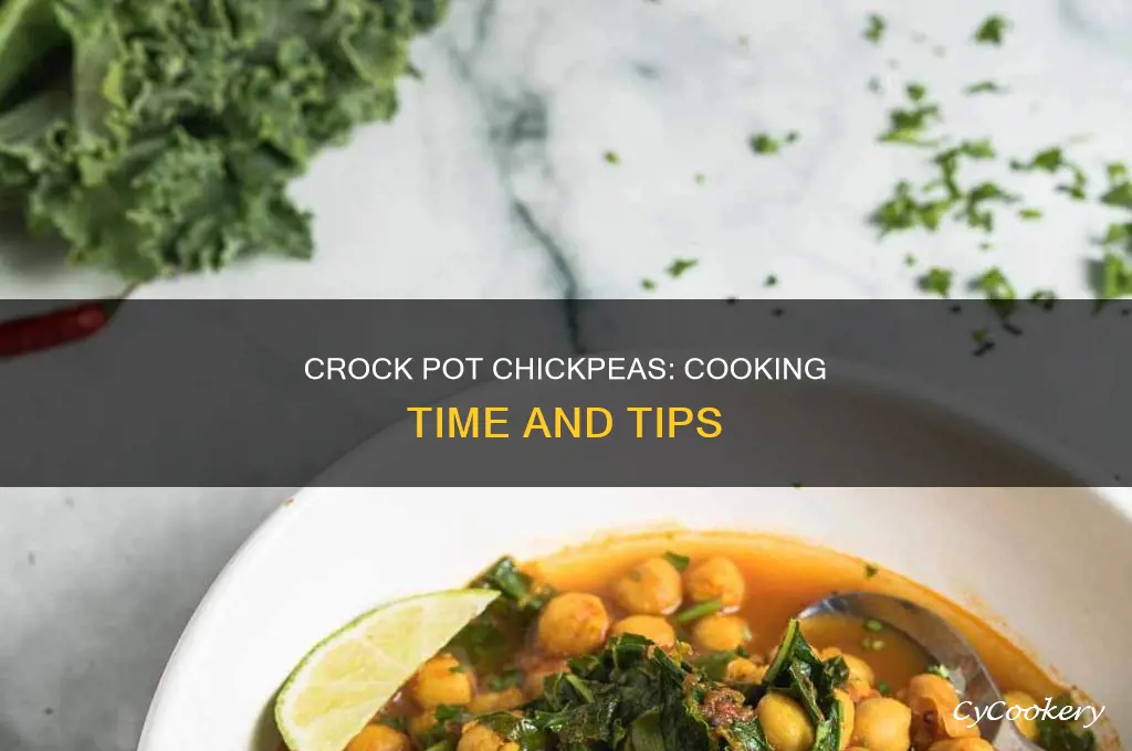 how long to cook chickpeas in crock pot