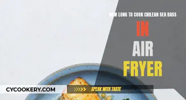 Air Fryer Chilean Sea Bass: Cooking Time Perfection