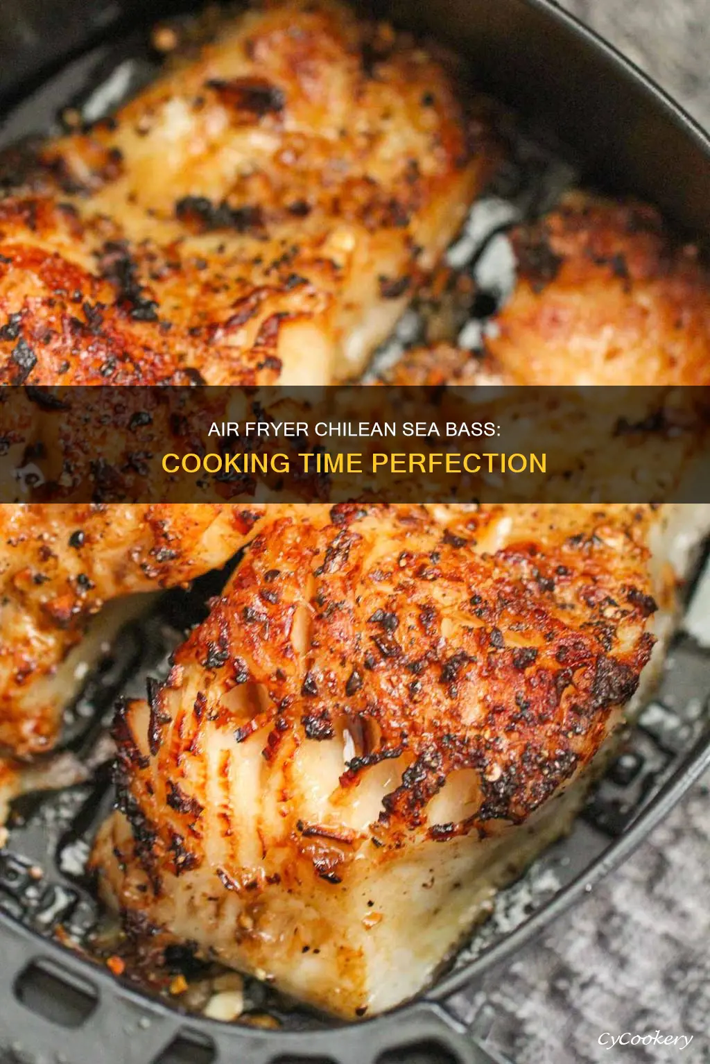 how long to cook chilean sea bass in air fryer