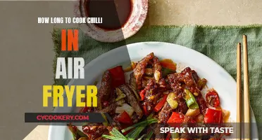 Master Chilli Cooking: Air Fryer Time Tips