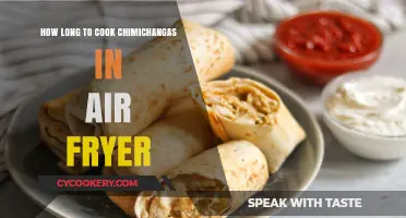 Crispy Chimichangas: Air Fryer Cooking Time Guide