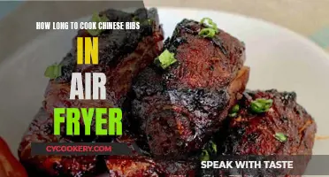 Crispy Chinese Ribs: Air Fryer Cooking Time Revealed