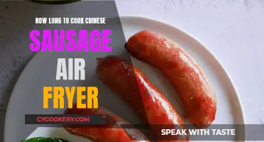 Crispy Chinese Sausage: Air Fryer Cooking Time Guide