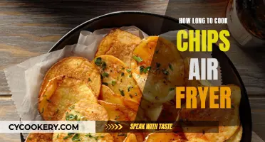 Crispy, Golden Chips: Air Fryer Cooking Time Guide