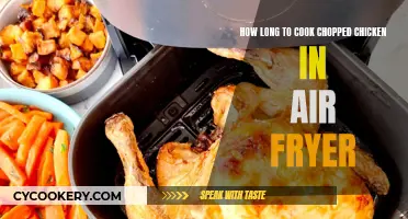 Air Fryer Chopped Chicken: Cooking Time Perfection