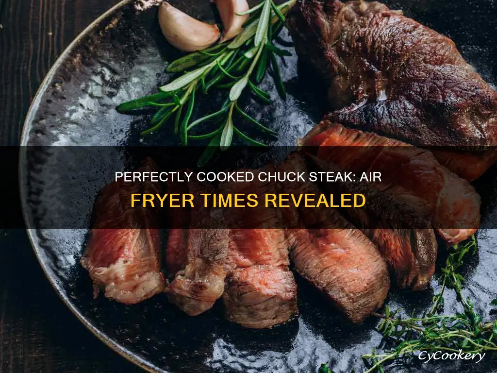 how long to cook chuck steak in air fryer