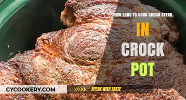 Chuck Steak: Crock Pot Cooking Time Guide