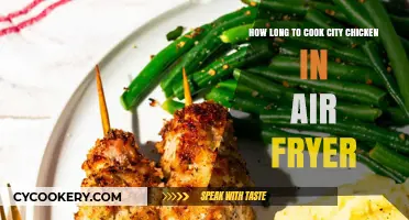 Crispy City Chicken: Air Fryer Time Perfection