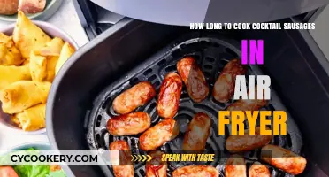 Perfectly Cooked Cocktail Sausages: Air Fryer Time Guide