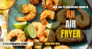 Crispy Coconut Shrimp: Air Fryer Cooking Time Guide