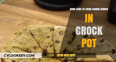 The Perfect Cookie Dough: Crock-Pot Cooking Time