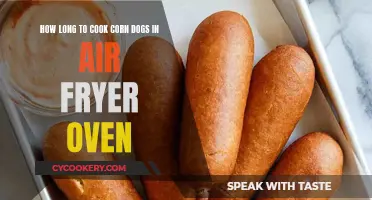 Crispy Corn Dog Delight: Air Fryer Cooking Time Guide