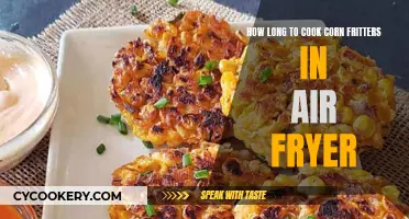 Crispy Corn Fritters: Air Fryer Cooking Time Guide