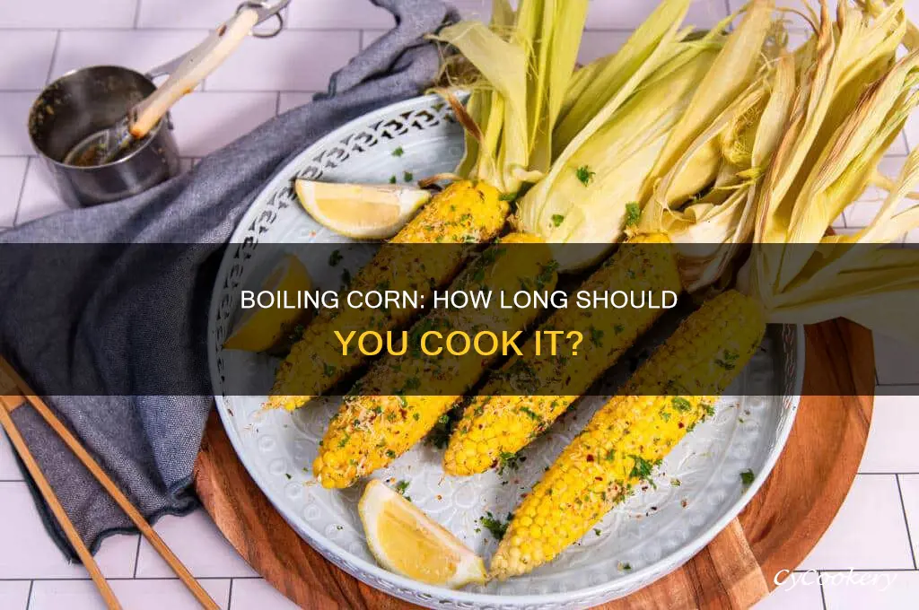 how long to cook corn in a pot