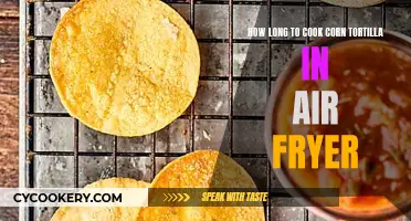 Crispy Corn Tortilla: Air Fryer Perfection in 5 Minutes